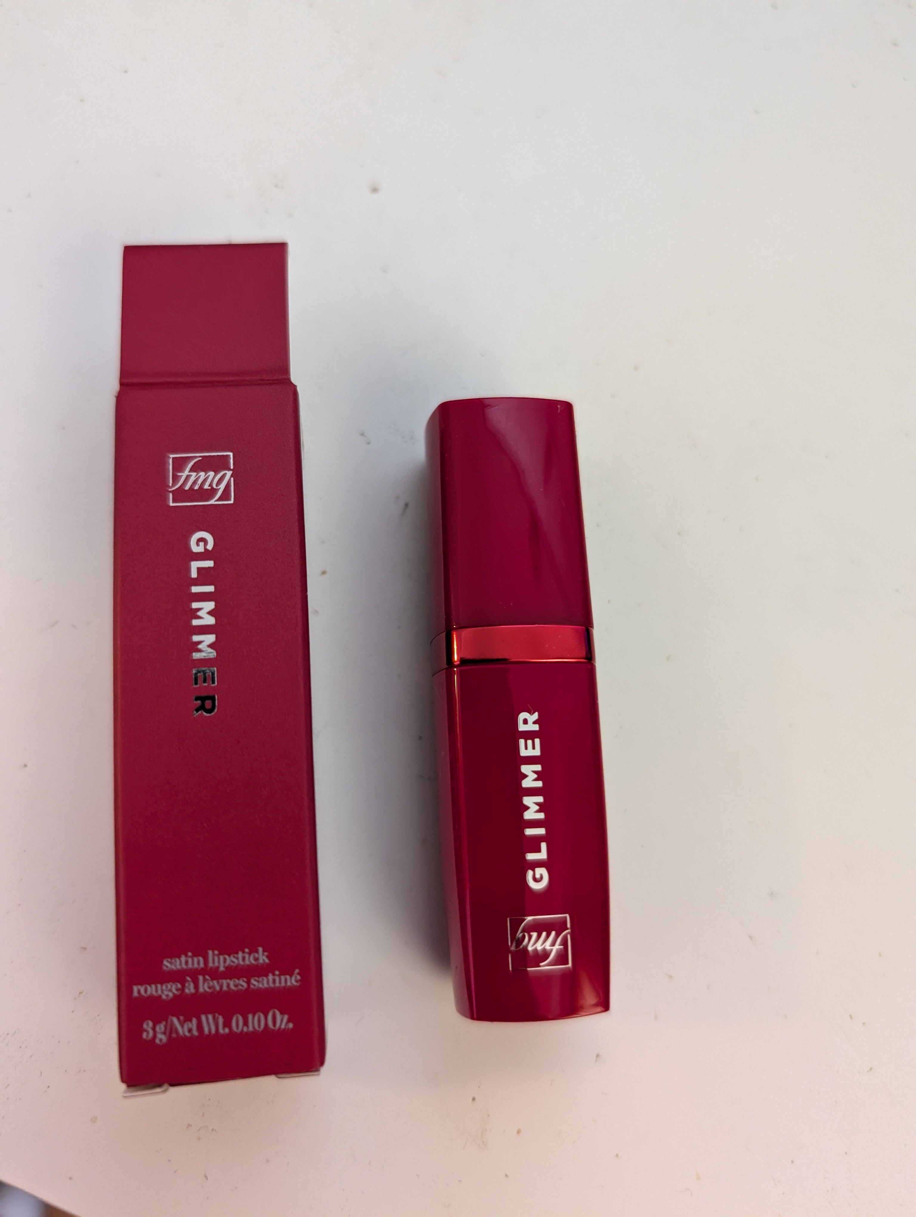 fmg Glimmer Satin Lipstick - Eclipse