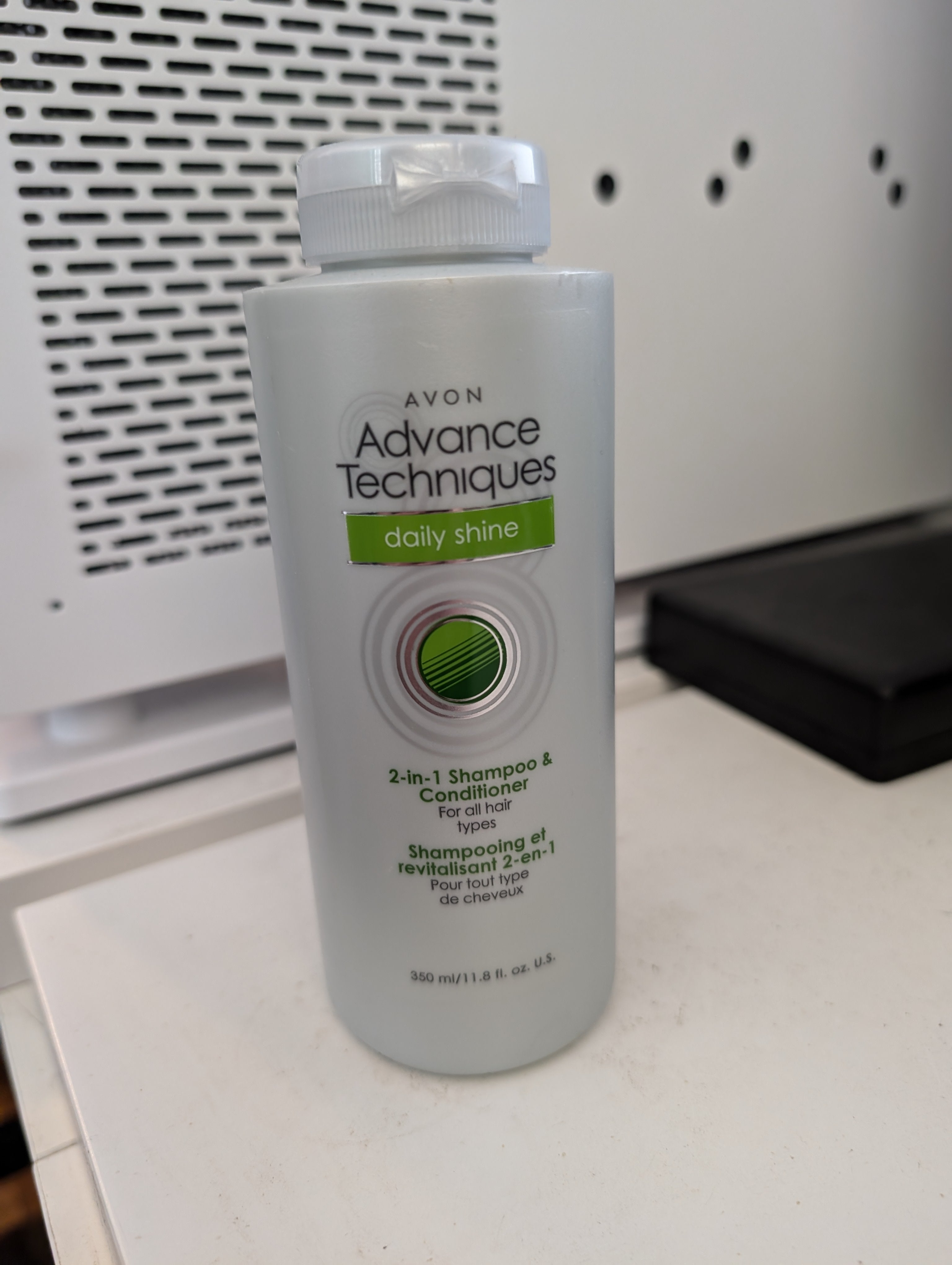 Avon Advance Techniques Daily Shine Moisture Rich 2-in-1 Shampoo and Conditioner