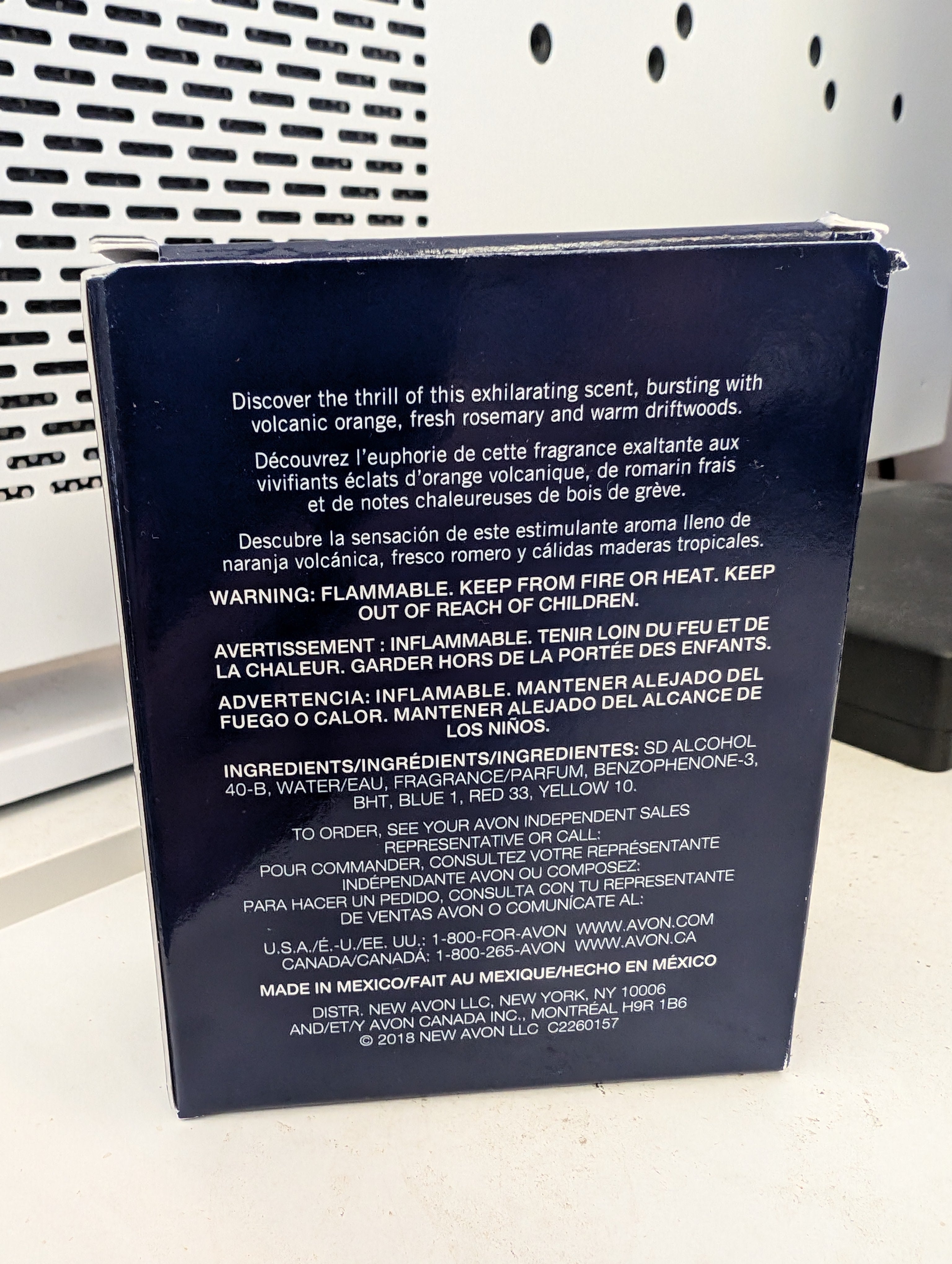 Avon Exploration Cologne