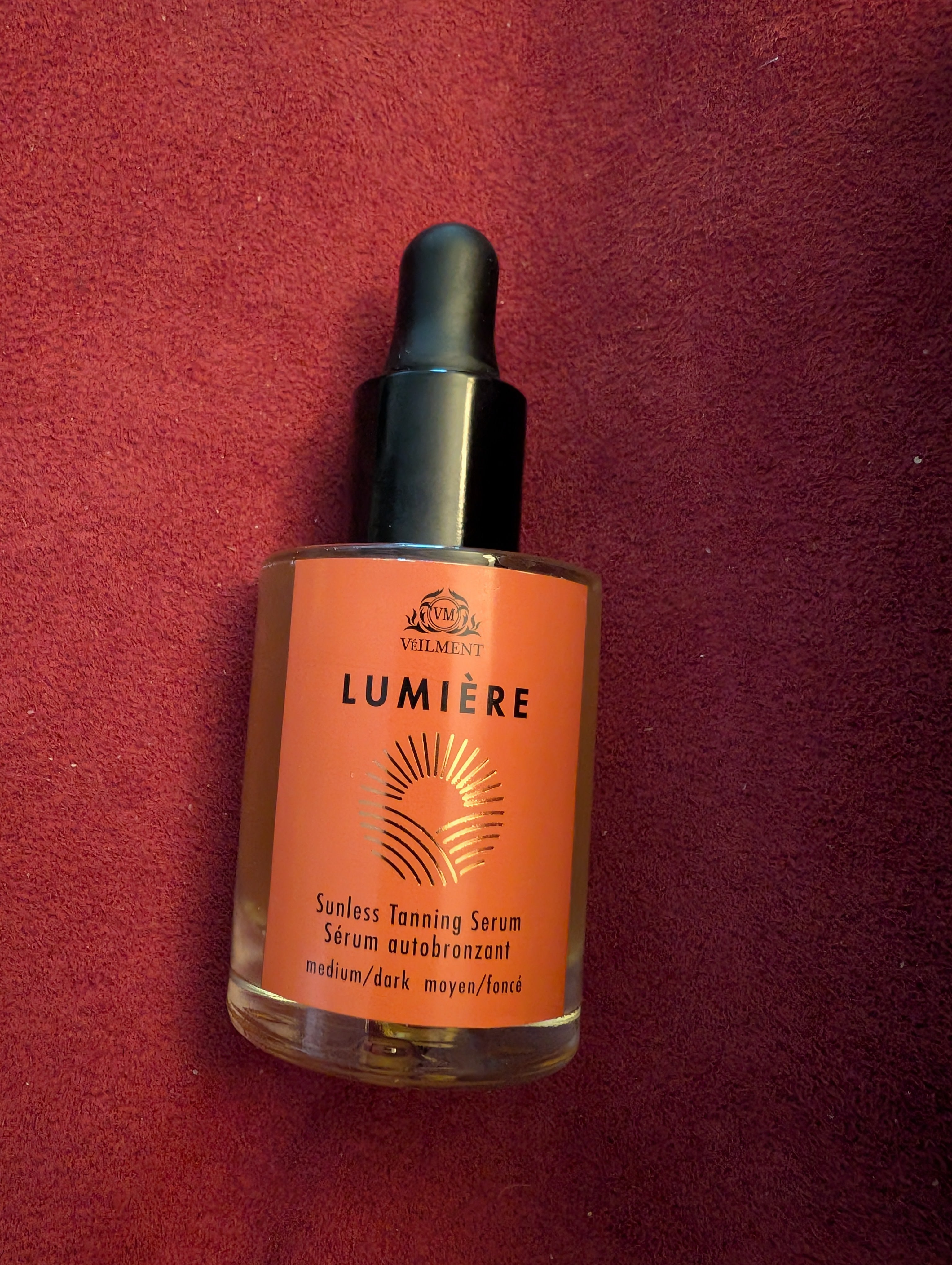 Véilment Lumière Sunless Tanning Serum Medium/Dark