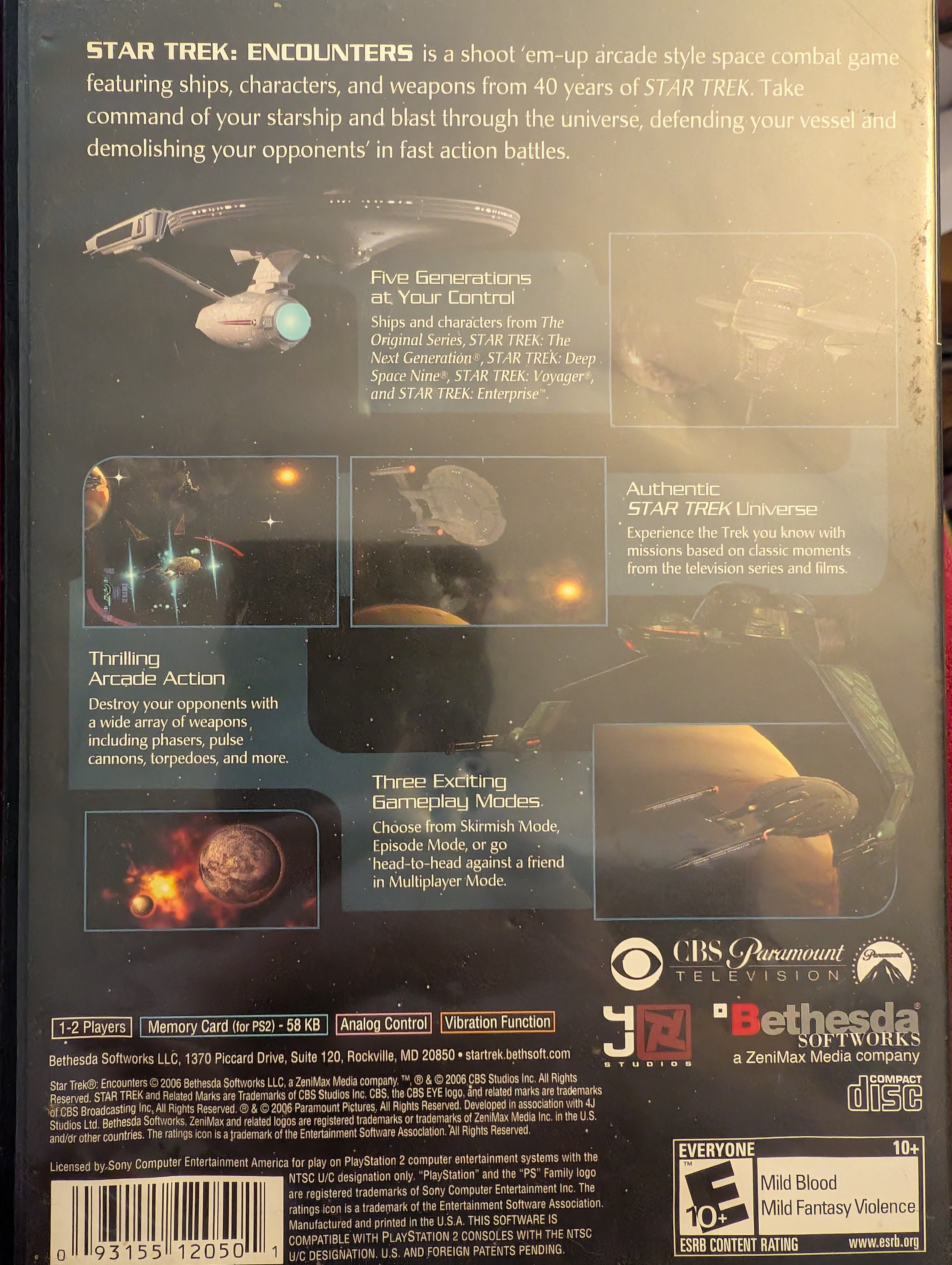 PS2 - Star Trek Encounters