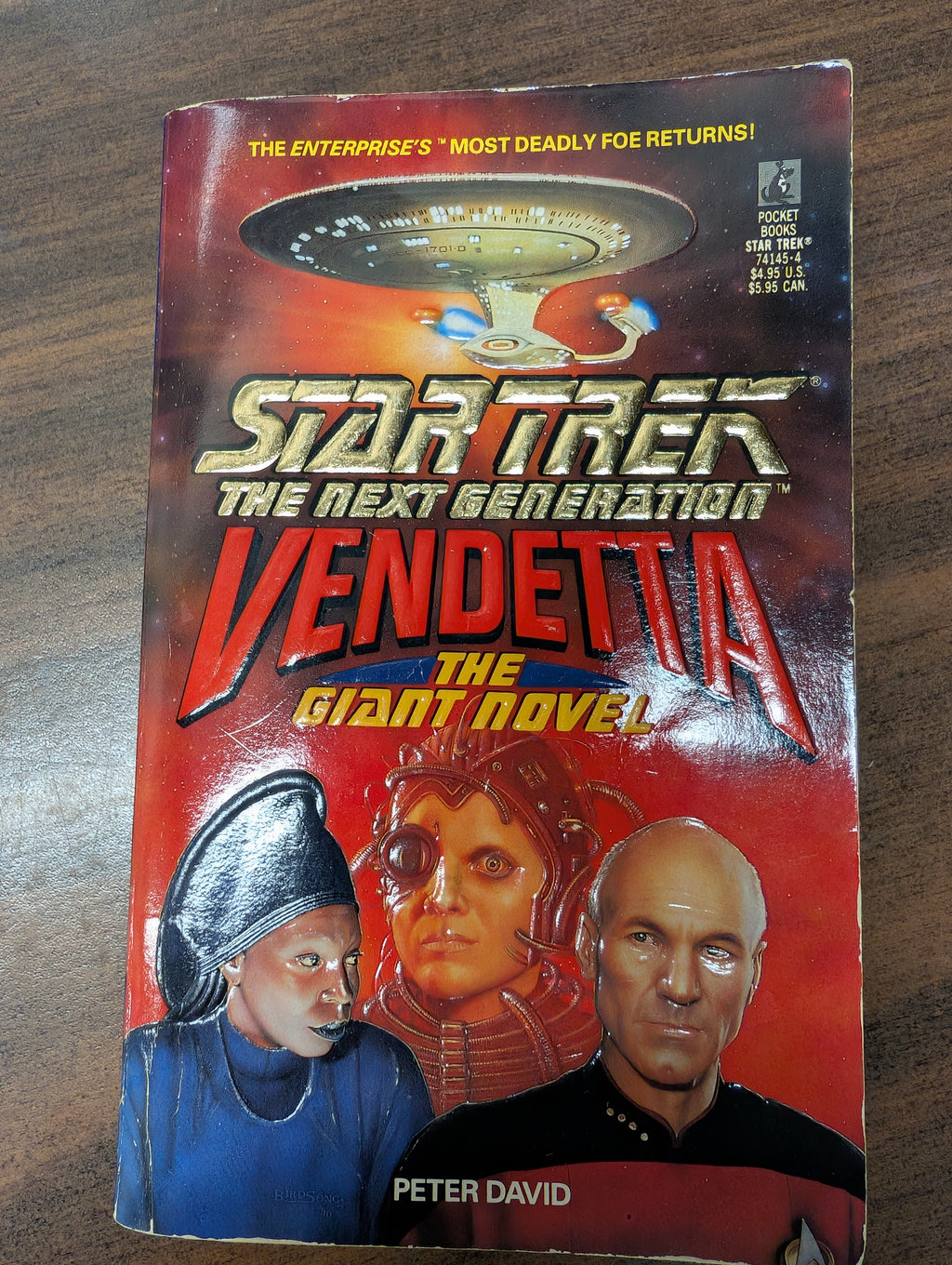 Star Trek TNG: Vendetta The Giant Novel