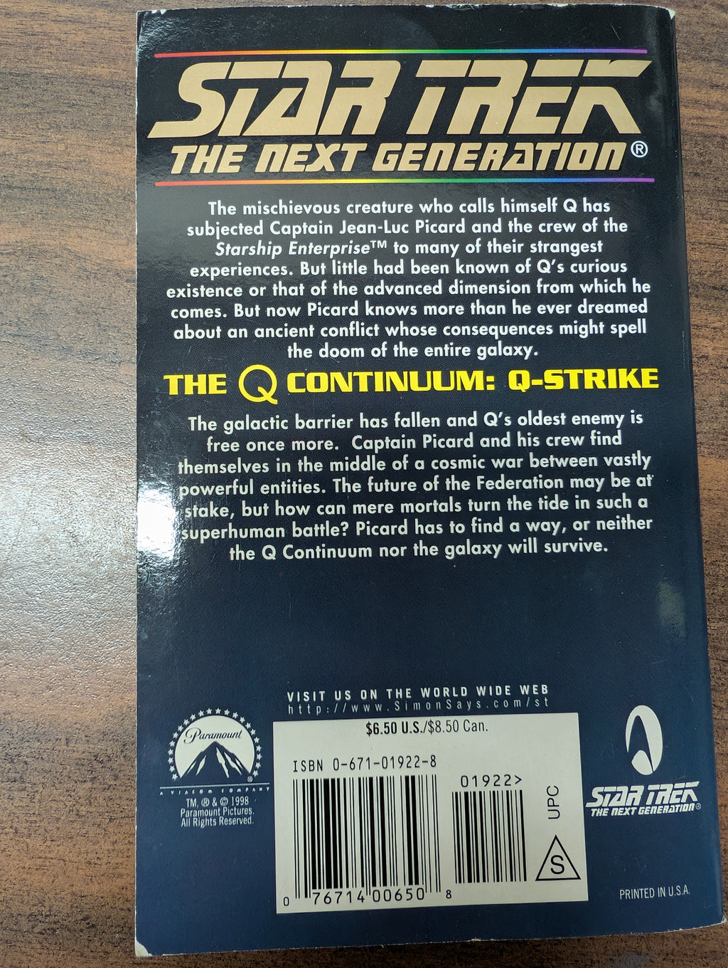 Star Trek: Q Continuum Q-Strike