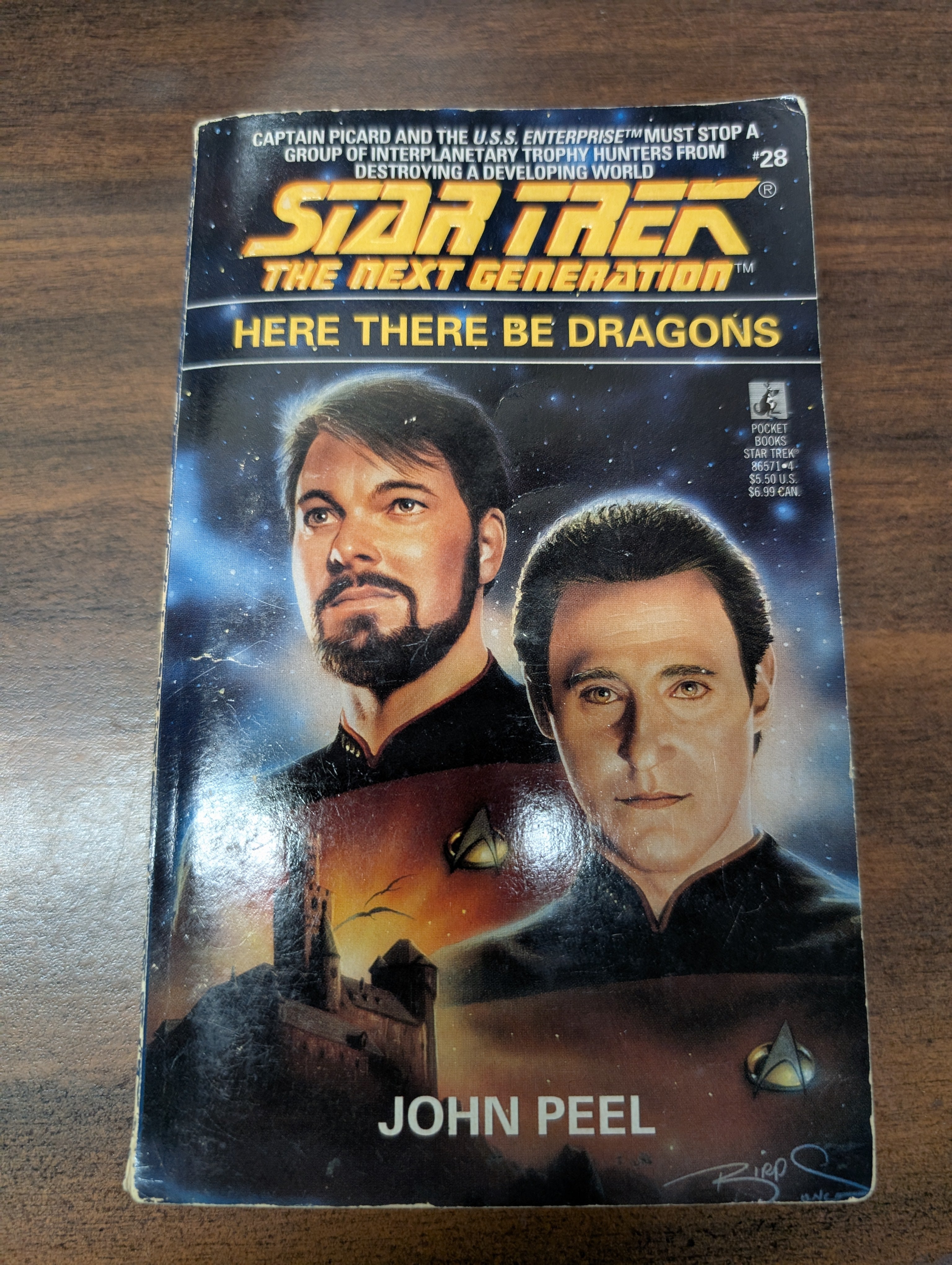 Star Trek TNG: Here There Be Dragons