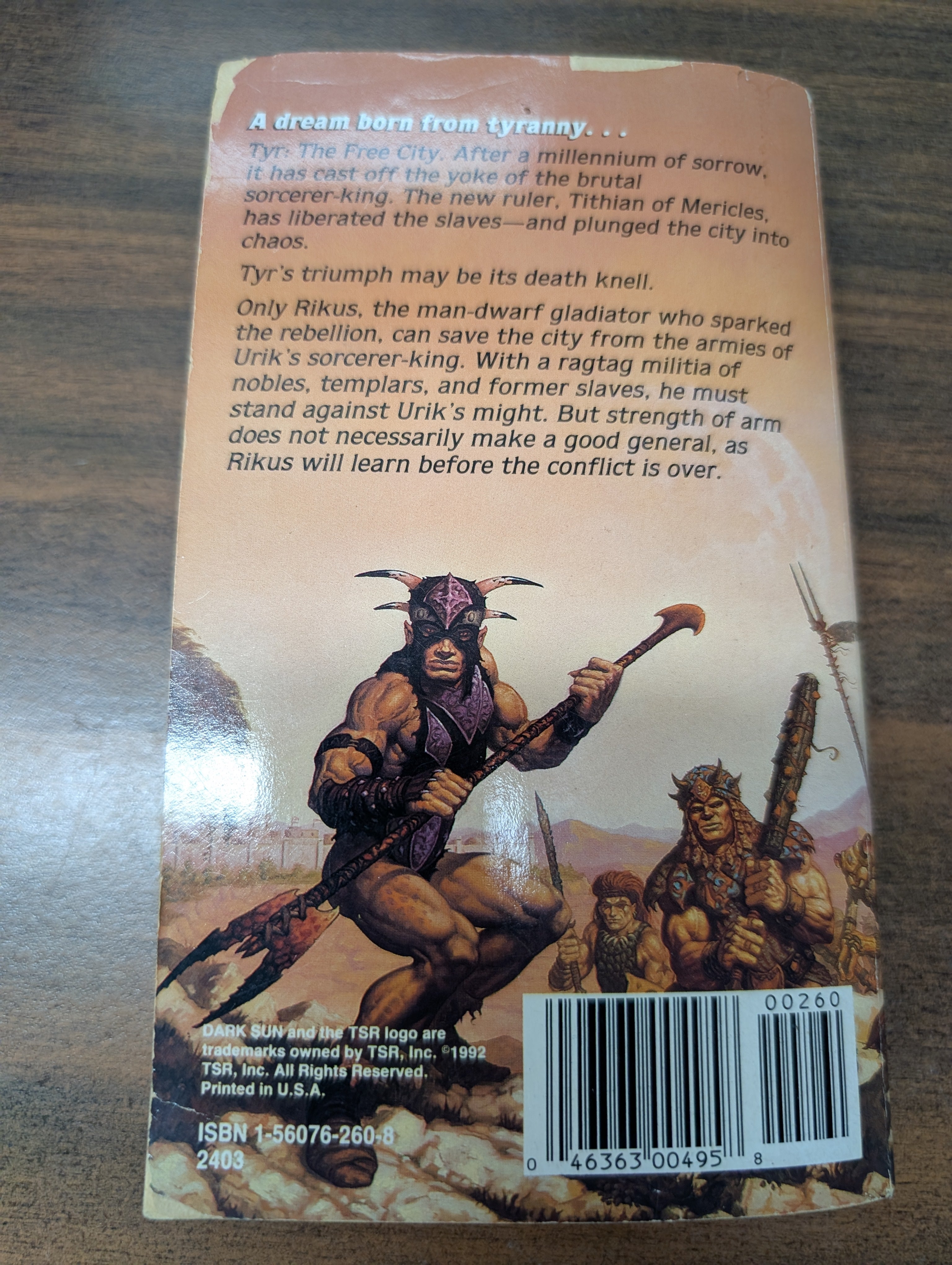 Darksun: Crimson Legion - Paperback