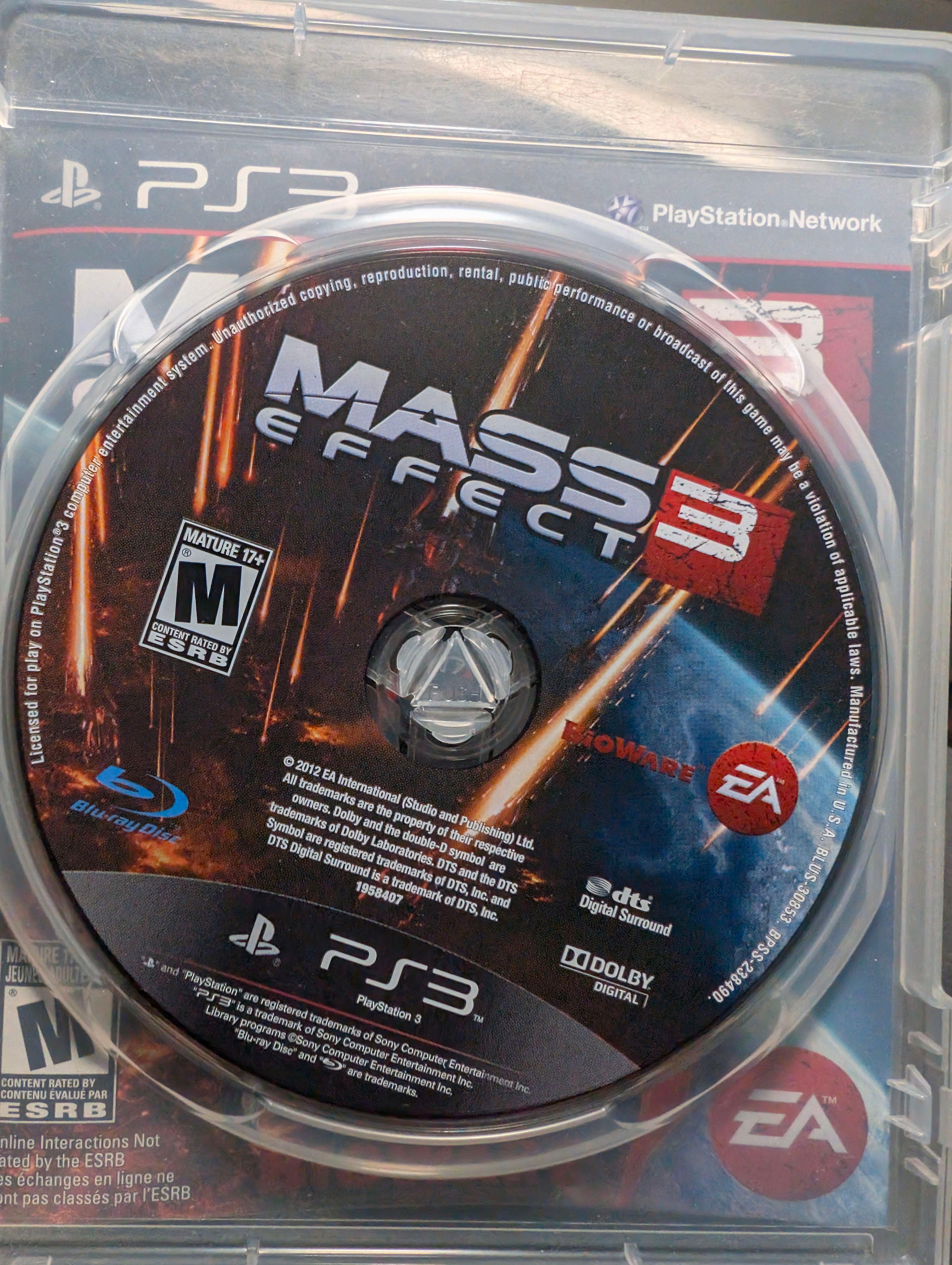 Mass Effect 3 - Playstation 3