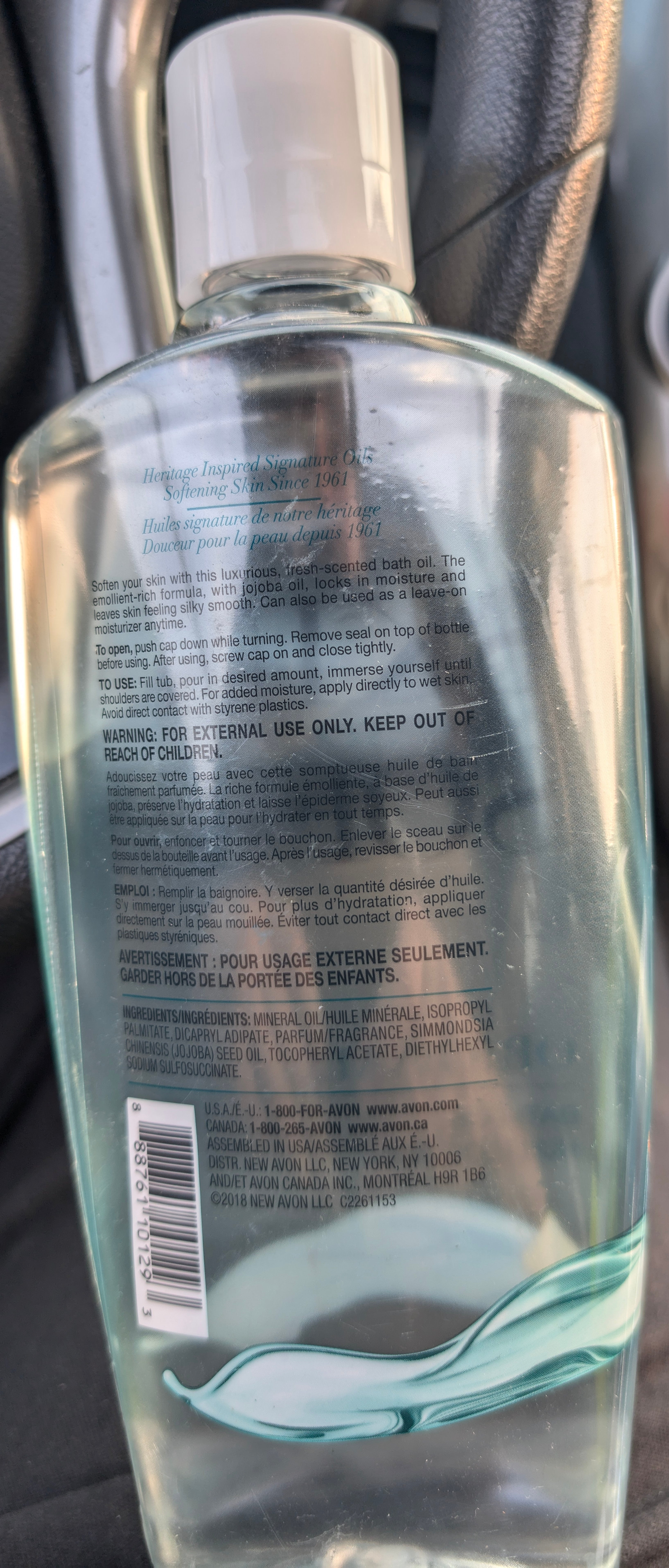 Skin so soft original bath oil 500 ml